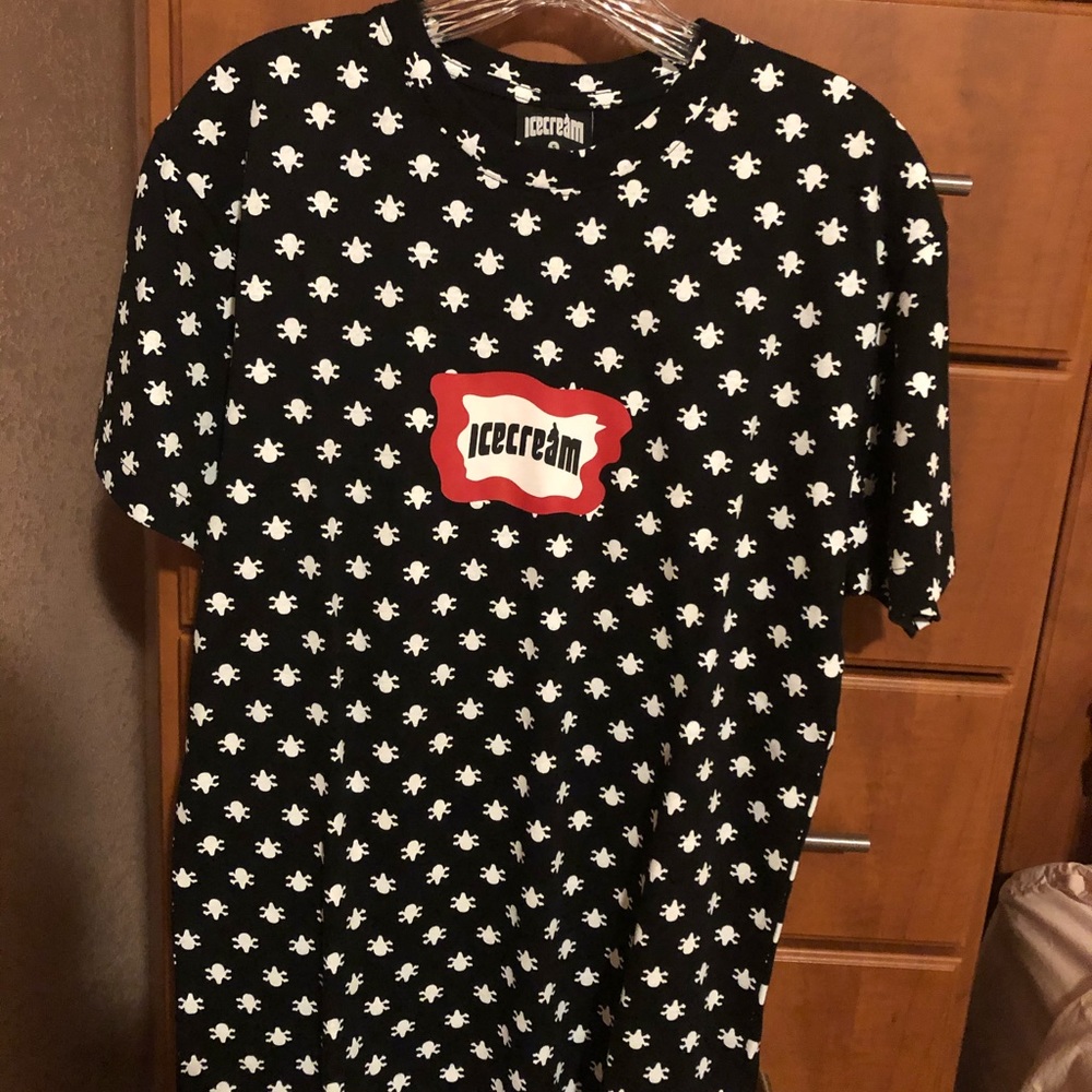 icecream madrid ss knit shirt